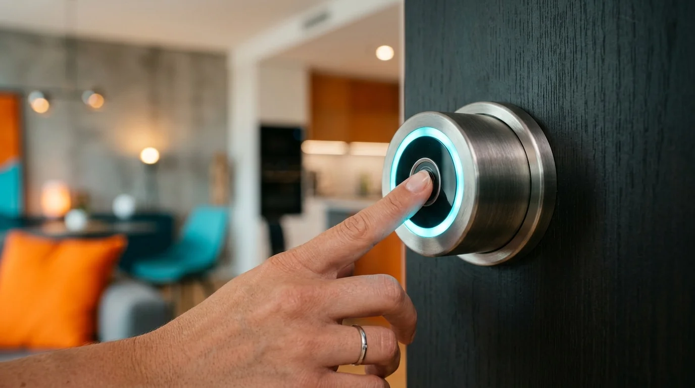Serrure connectée smart lock à Rungis 94150 - cylindre NFC empreinte